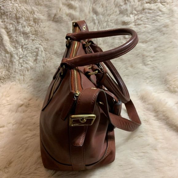 Coach Legacy Leather Molly Satchel in Brown - Picture 11 of 11